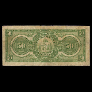 Canada, Merchants Bank of Canada (The), 50 dollars : January 3, 1917