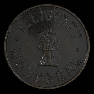 Canada, L. Landry, 1/2 loaf, bread : 1888