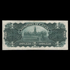 Canada, Dominion of Canada, 1 dollar : March 31, 1898