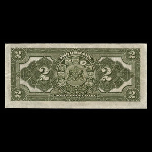 Canada, Dominion of Canada, 2 dollars : January 2, 1914