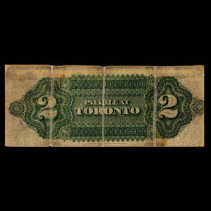 Canada, Dominion of Canada, 2 dollars : July 1, 1870