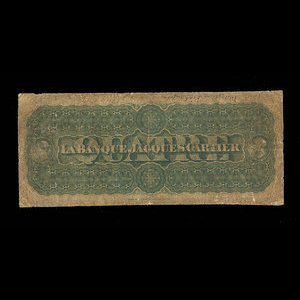 Canada, Banque Jacques-Cartier, 4 piastres : May 2, 1870