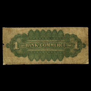 Canada, Canadian Bank of Commerce, 1 dollar : May 1, 1867