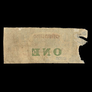 Canada, Bank of Montreal, 1 dollar : January 1, 1849