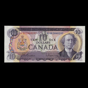 Canada, Bank of Canada, 10 dollars : 1971