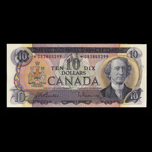 Canada, Bank of Canada, 10 dollars : 1971