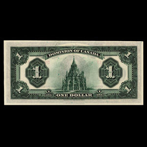 Canada, Dominion of Canada, 1 dollar : July 2, 1923