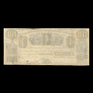 Canada, Newcastle District Loan Company, 4 dollars : August 20, 1836