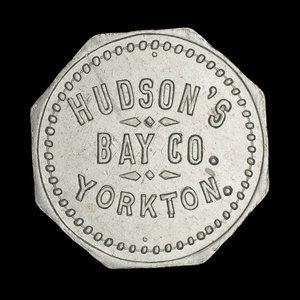 Canada, Hudson's Bay Company, 5 cents : 1882