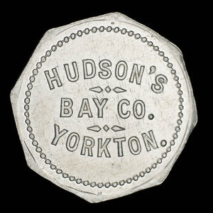 Canada, Hudson's Bay Company, 10 cents : 1882