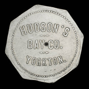 Canada, Hudson's Bay Company, 1 dollar : 1882