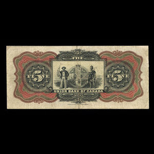 Canada, Union Bank of Canada (The), 5 dollars : June 1, 1903