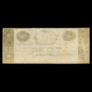 Canada, Bank of Canada, 2 dollars : January 1, 1822