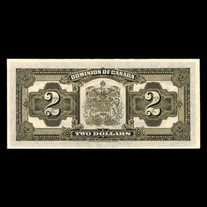 Canada, Dominion of Canada, 2 dollars : June 23, 1923