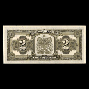 Canada, Dominion of Canada, 2 dollars : June 23, 1923