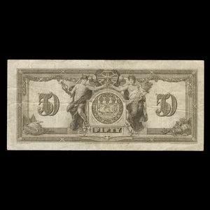 Canada, Canadian Bank of Commerce, 50 dollars : January 2, 1917