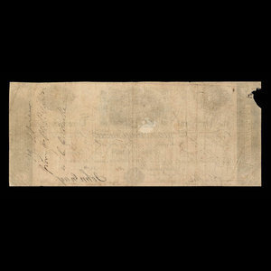 Canada, Montreal Bank, 5 dollars : March 11, 1819