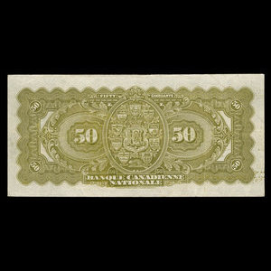 Canada, Banque Canadienne Nationale, 50 dollars : February 1, 1925