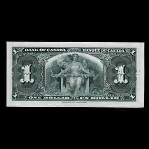 Canada, Bank of Canada, 1 dollar : January 2, 1937