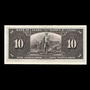 Canada, Bank of Canada, 10 dollars : January 2, 1937