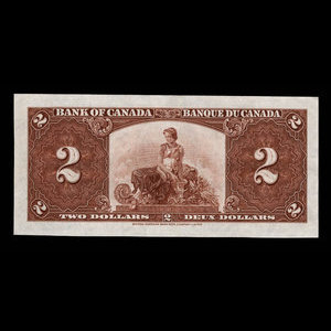 Canada, Bank of Canada, 2 dollars : January 2, 1937