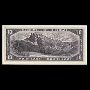 Canada, Bank of Canada, 10 dollars : 1954