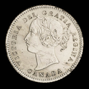 Canada, Victoria, 10 cents : 1880