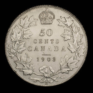 Canada, Edward VII, 50 cents : 1903