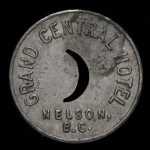 Canada, Grand Central Hotel, 12 1/2 cents : 1903