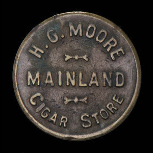 Canada, Mainland Cigar Store, 5 cents : 1918