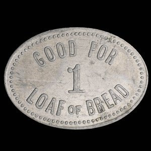 Canada, A.G. Baalim's Bakery, 1 loaf, bread : 1915