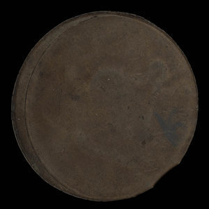 Canada, unknown, 1/2 penny : 1838