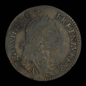 France, Louis XIV, 5 sols : 1670