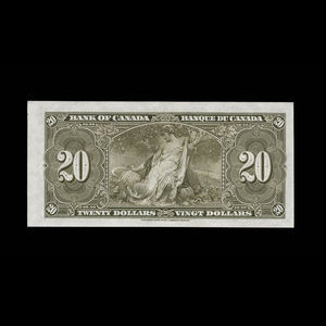 Canada, Bank of Canada, 20 dollars : January 2, 1937