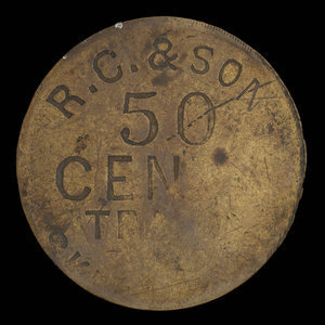 Canada, R.C. & Son, 50 cents : 1914