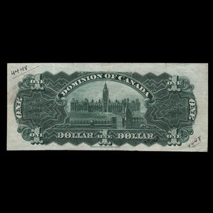 Canada, Dominion of Canada, 1 dollar : March 31, 1898