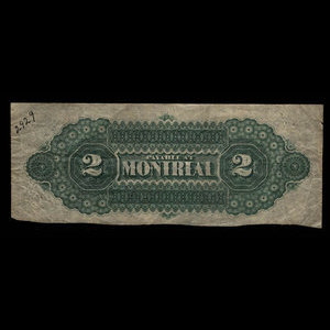 Canada, Dominion of Canada, 2 dollars : July 1, 1870