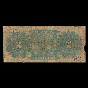 Canada, Dominion of Canada, 2 dollars : June 1, 1878