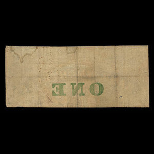 Canada, Bank of Montreal, 1 dollar : January 1, 1849