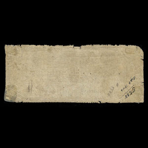 Canada, Colonial Bank of Chatham, 10 dollars : January 4, 1837