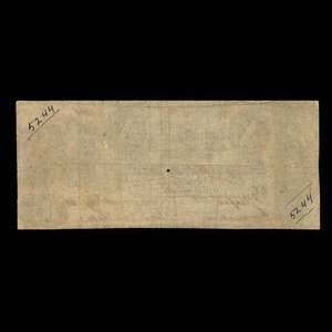 Canada, Niagara Suspension Bridge Bank, 10 dollars : January 4, 1841