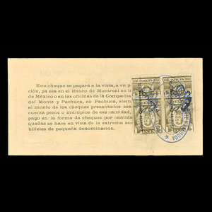 Mexico, Bank of Montreal, 1 peso : March 18, 1915