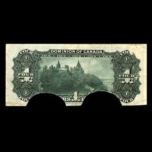 Canada, Dominion of Canada, 4 dollars : July 2, 1900