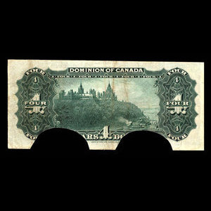 Canada, Dominion of Canada, 4 dollars : January 2, 1902