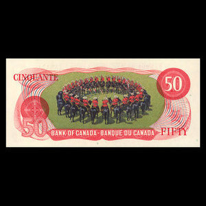 Canada, Bank of Canada, 50 dollars : 1975