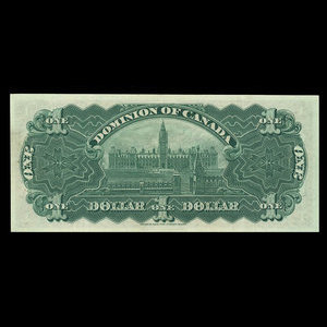 Canada, Dominion of Canada, 1 dollar : January 3, 1911