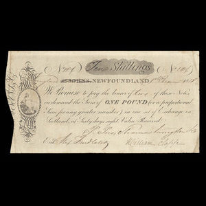 Canada, Shannan, Livingston & Co., 10 shillings : November 9, 1815