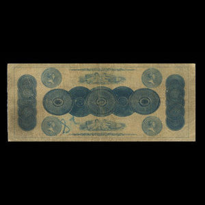 Canada, Bank of New Brunswick, 50 dollars : November 1, 1860