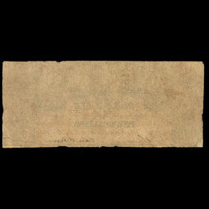 Canada, Gore Bank, 1 dollar : November 1, 1849