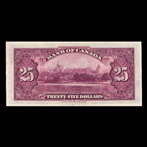 Canada, Bank of Canada, 25 dollars : May 6, 1935